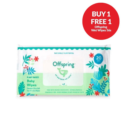 OFFSPRING PLANT-BASED WIPES 20S x 12