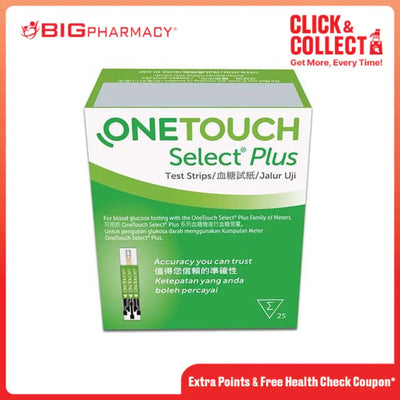 ONETOUCH SELECT PLUS STRIP 25S