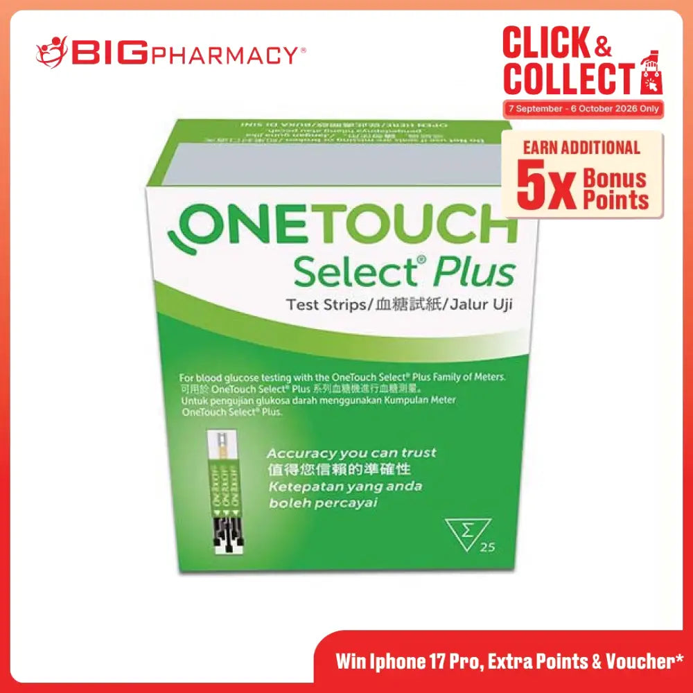 ONETOUCH SELECT PLUS STRIP 25S
