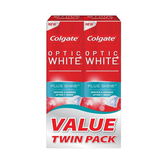 COLGATE OPTIC WHITE EXFOLIATING MINERAL 100G X 2