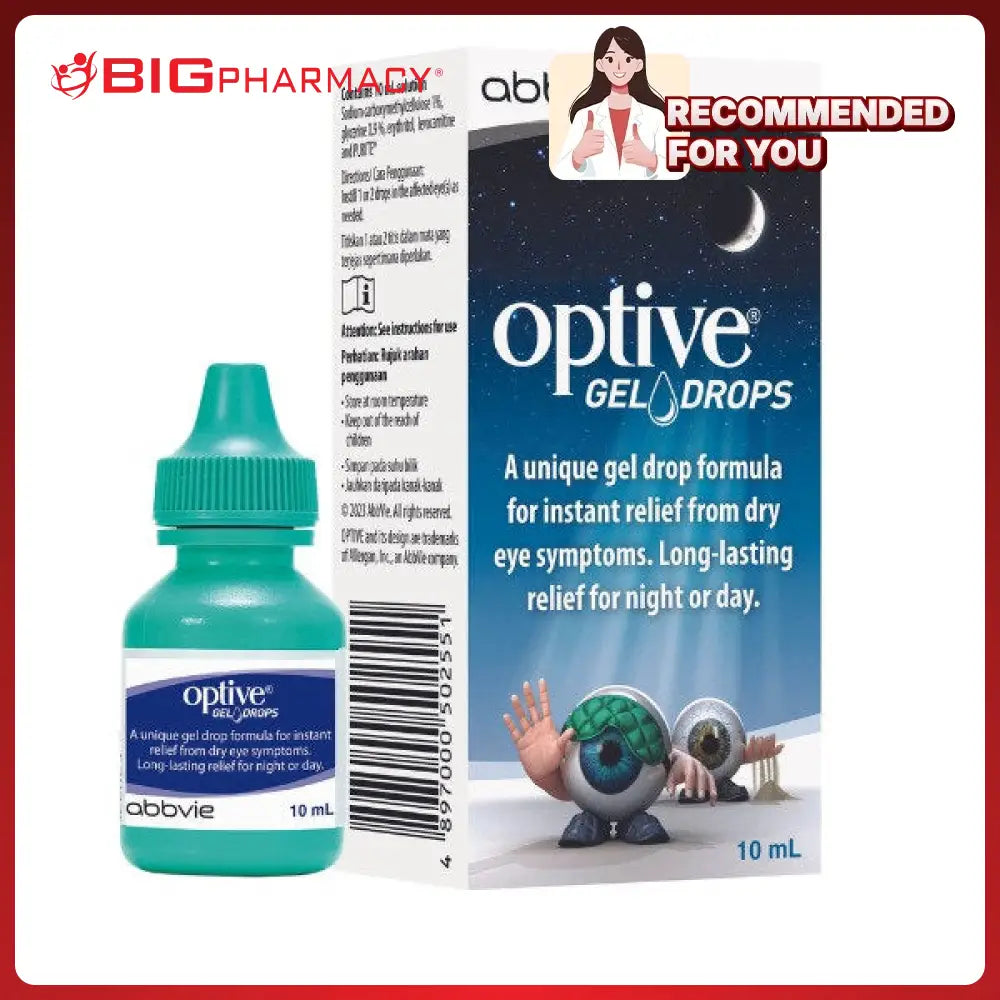 OPTIVE GEL DROP 10ML