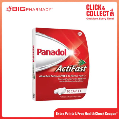 PANADOL ACTIFAST COMPACK 10S