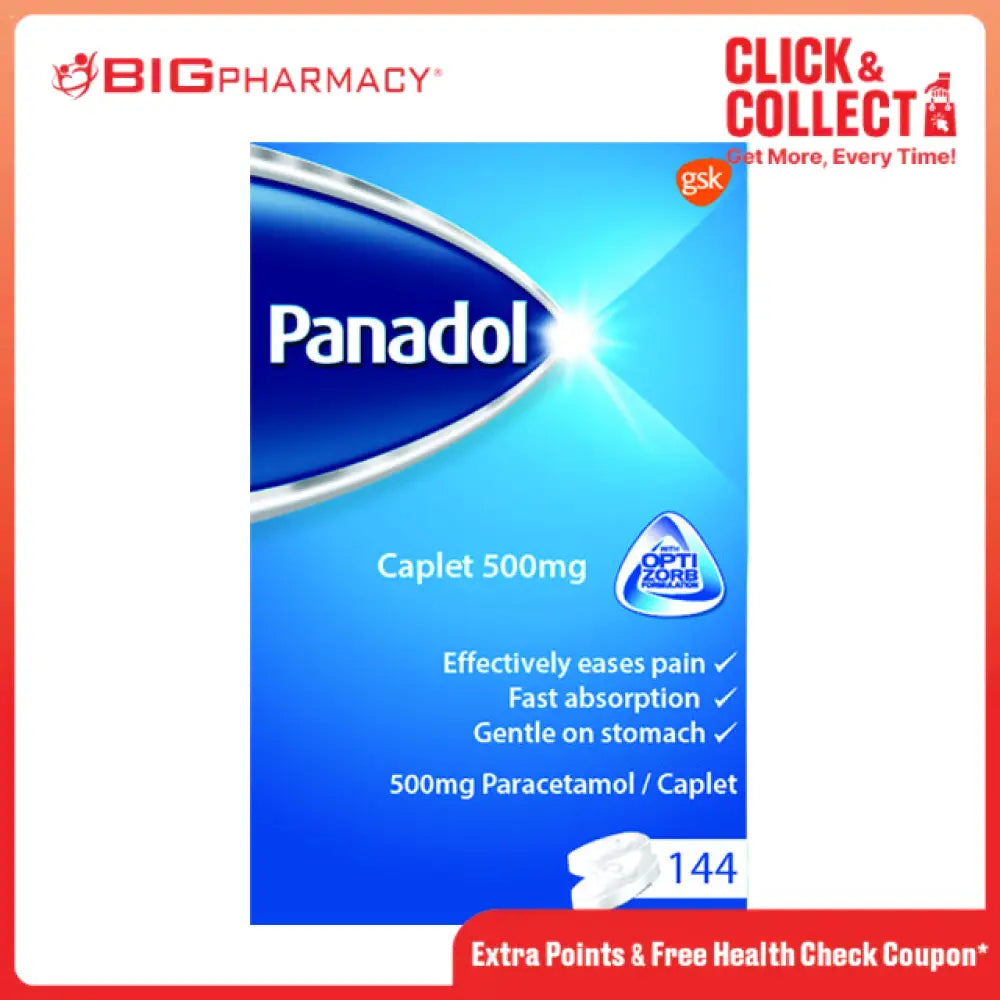 PANADOL OPTIZORB CAPLET 500MG 12SX12