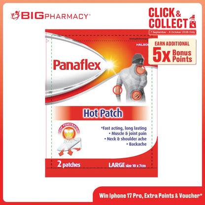 PANAFLEX HOT PATCH LARGE 2S