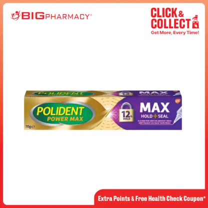 POLIDENT MAX HOLD + SEAL 70G