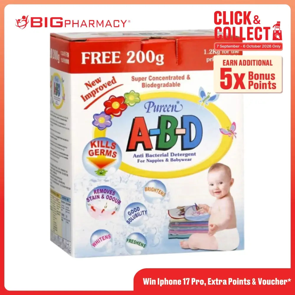 PUREEN A-B-D DETERGENT POWDER 1KG