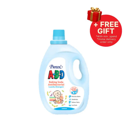 PUREEN ABD BAKING SODA ANTIBACTERIAL LAUNDRY DETERGENT BOTTLE 2000ML