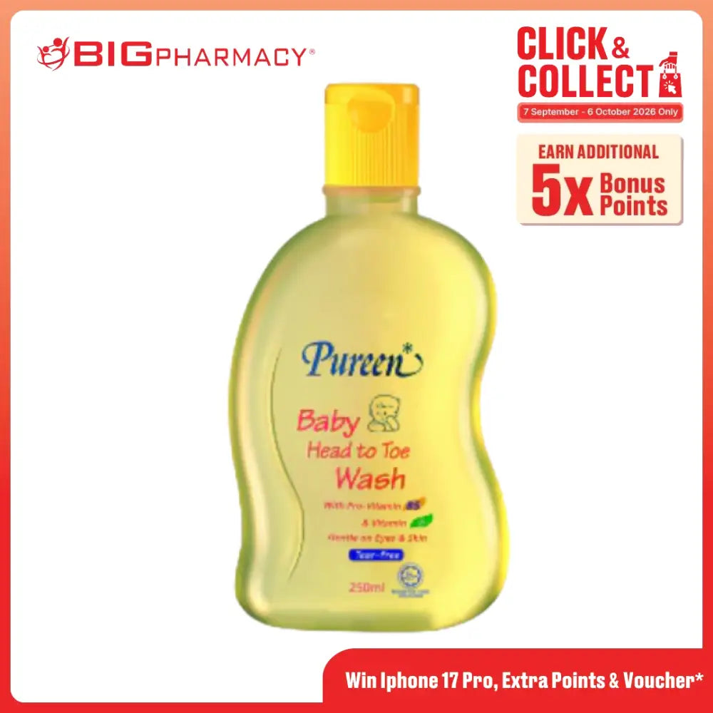 PUREEN BABY HEAD TO TOE WASH 250ML