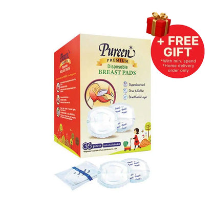PUREEN DISPOSABLE NURSING PAD 36S