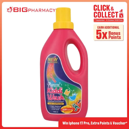 PUREEN KIDDIWASH WITH SOFTENER 1L