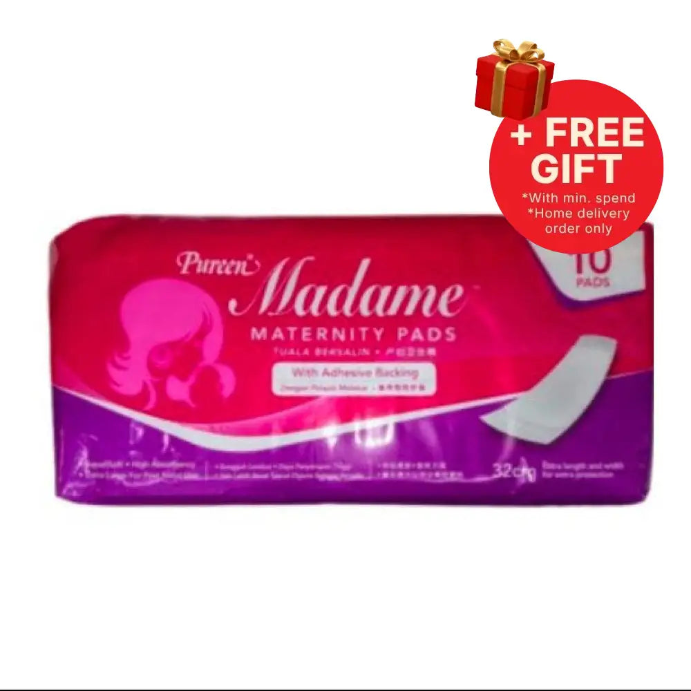 PUREEN MADAME MATERNITY PADS 10’S