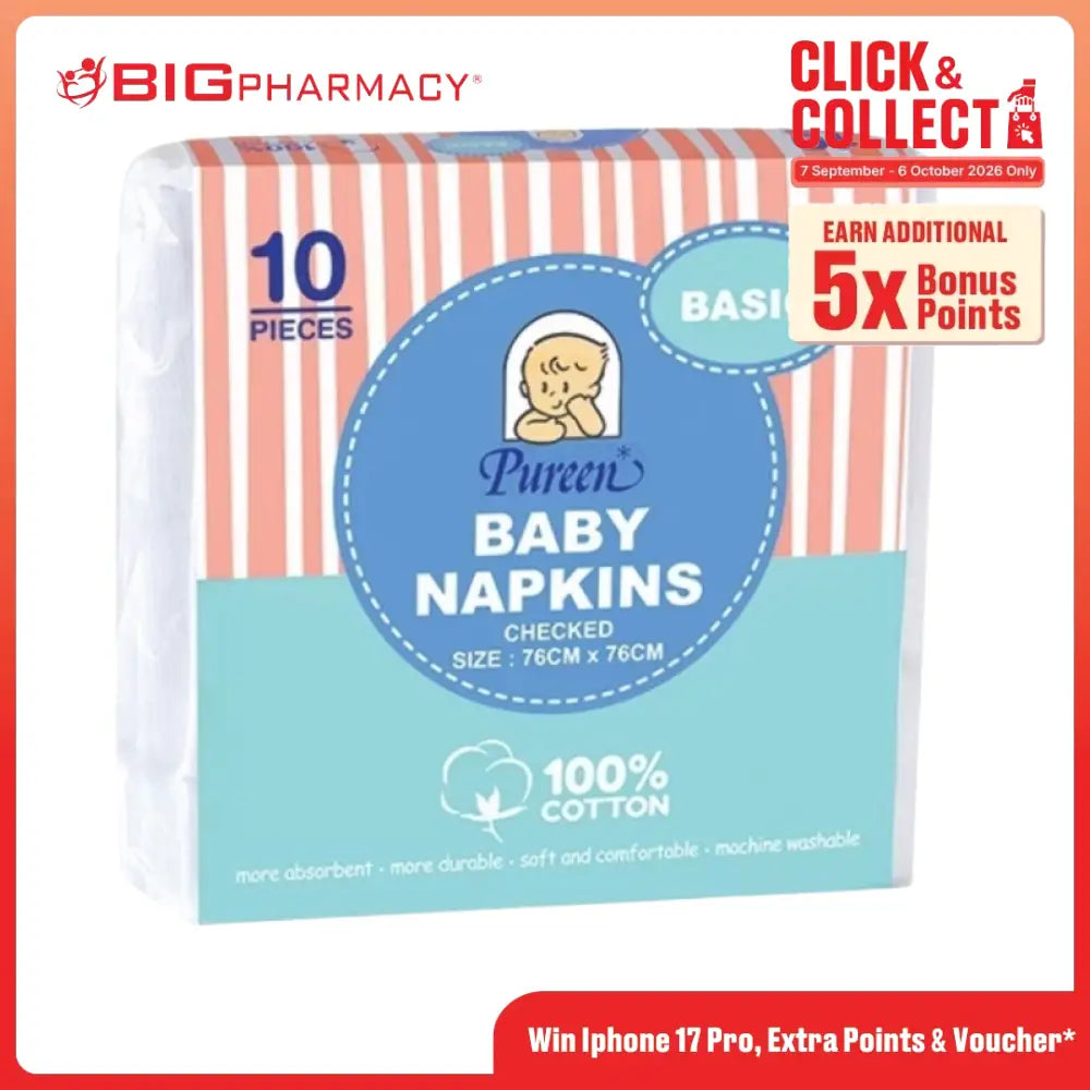 PUREEN NAPKINS BASIC 10'S