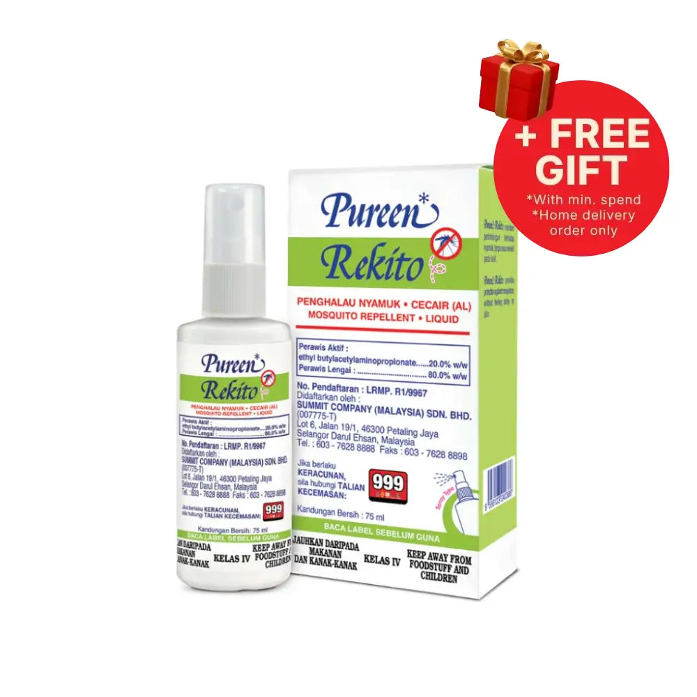 PUREEN REKITO MOSQUITO REPELLENT LIQ 75ML