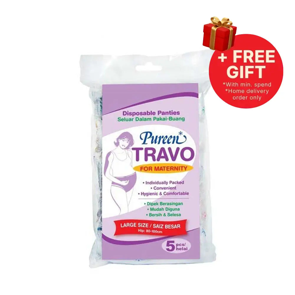 PUREEN TRAVO MATERNITY PANTIES 5S