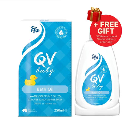 QV BABY BATH OIL WATER DISPERSIBLE 250ML