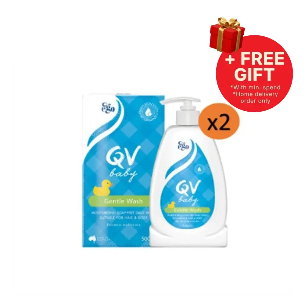 QV BABY GENTLE WASH 500GX2S