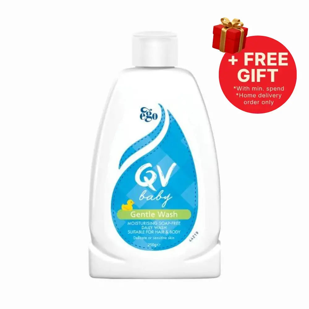 QV BABY GENTLE WASH HAIR & BODY 250G