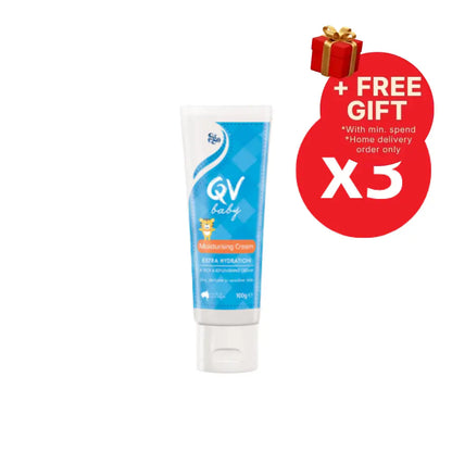 QV Baby Moisturising Cream 100g x 3