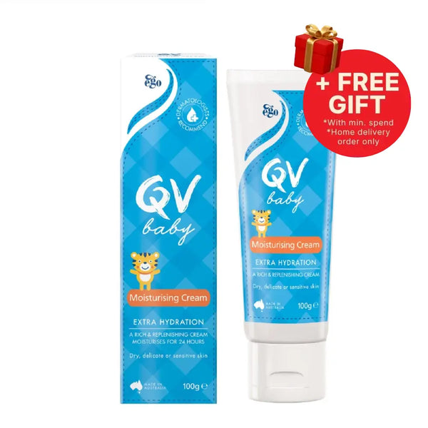 QV BABY MOISTURISING CREAM EXTRA HYDRATION 100G