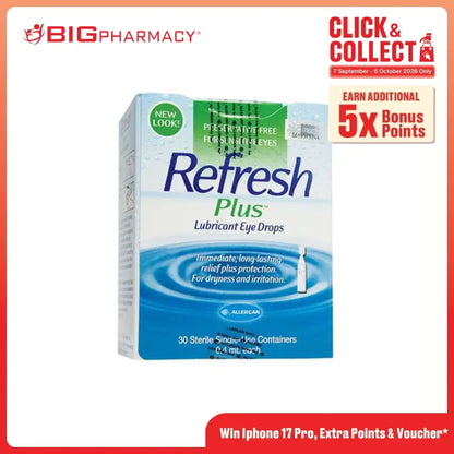 REFRESH PLUS EYE DROP 30S