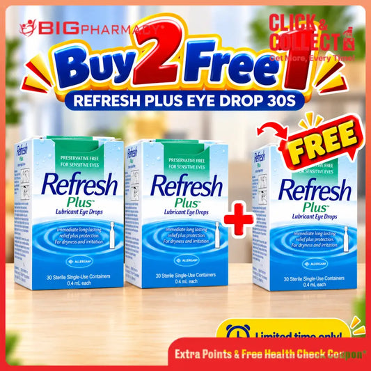 REFRESH PLUS EYE DROP 30S