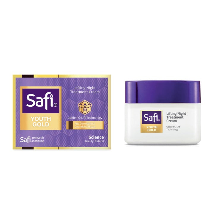 SAFI YOUTH GOLD LIFTING NIGHT TREATMENT CREAM 45G
