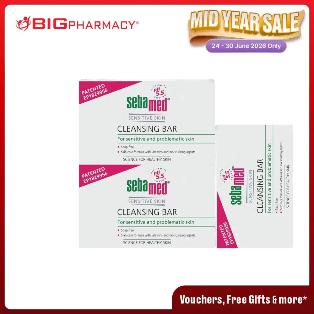 SEBAMED BAR 150G X 2 + 100G