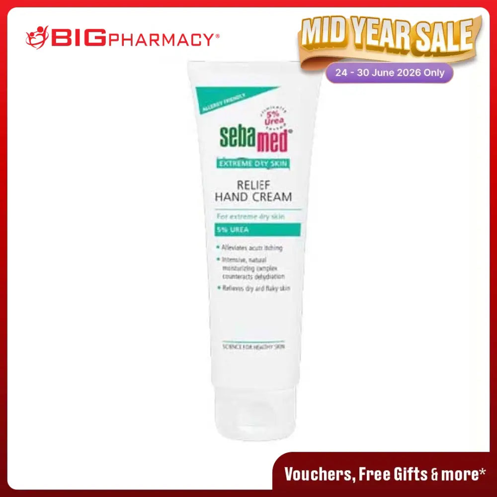 SEBAMED EXTREME DRY SKIN RELIEF HAND CREAM 75ML