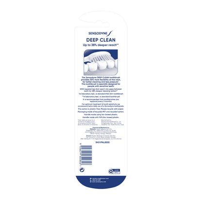 SENSODYNE DEEP CLEAN TOOTHBRUSH 3S