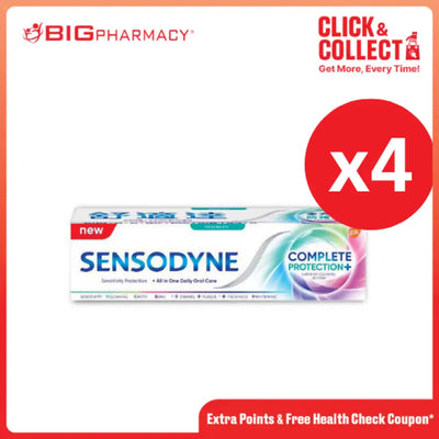 SENSODYNE EXTRA FRESH COMPLETE PROTECTION 100G X 4