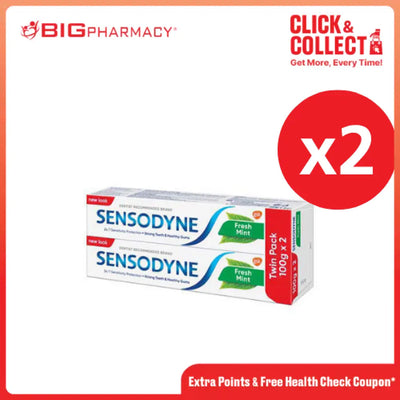 SENSODYNE FRESH MINT 100G X 4