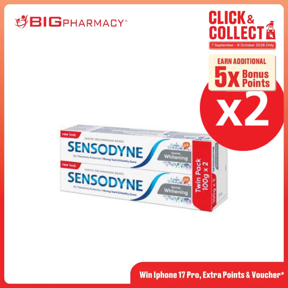 SENSODYNE GENTLE WHITENING 100GX4