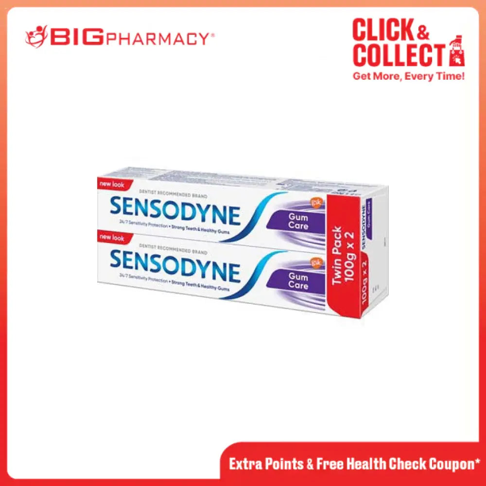 SENSODYNE GUM CARE 100G X 2
