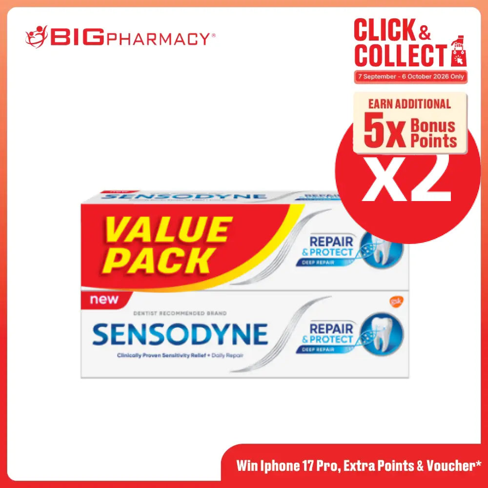 SENSODYNE REPAIR & PROTECT ORIGINAL 100G X 4