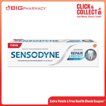 SENSODYNE TOOTHPASTE REPAIR&PROTECT WHITE 100G