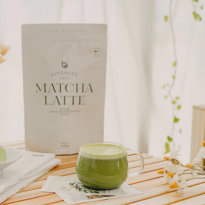 BLOOM COLLAGEN MATCHA LATTE (600G)
