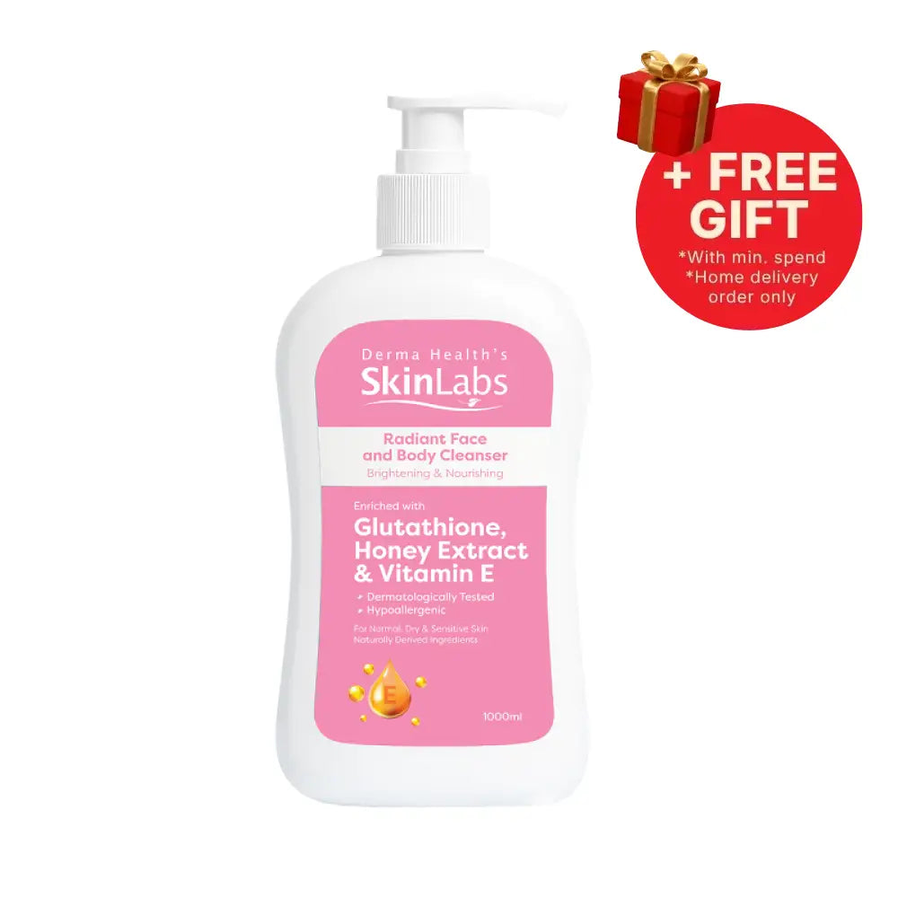 SKINLABS RADIANT FACE & BODY CLEANSER 1000ML