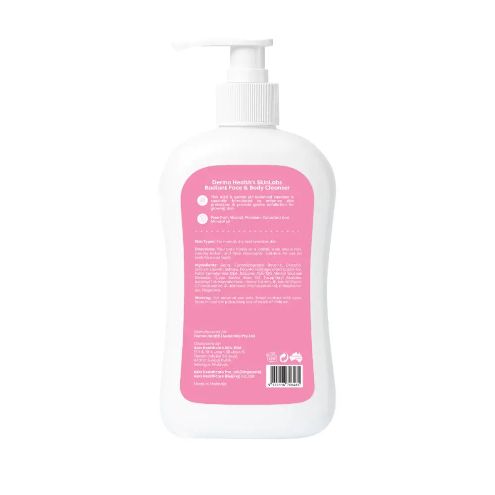 SKINLABS RADIANT FACE & BODY CLEANSER 1000ML