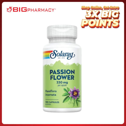 SOLARAY PASSION FLOWER 100S