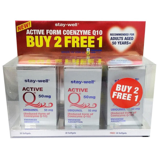 STAY WELL ACTIVE Q 50MG 30SX3 B2F1