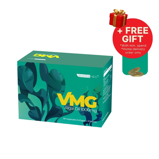 SWISSMED VMG ALGAE OIL 2X30S