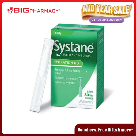 SYSTANE HYDRATION UD LUBRICANT EYE DROPS 0.7ML 30S