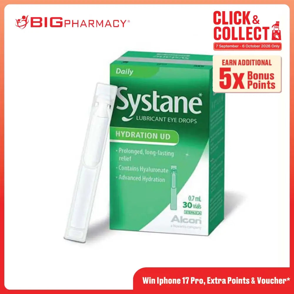 SYSTANE HYDRATION UD LUBRICANT EYE DROPS 0.7ML 30S