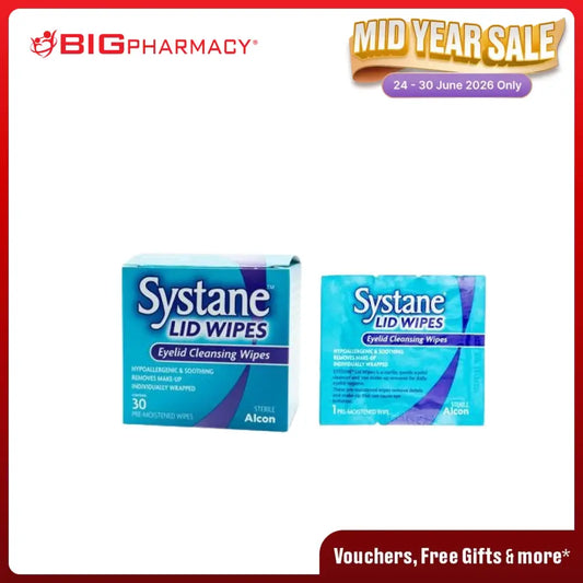 SYSTANE LID WIPES 30S