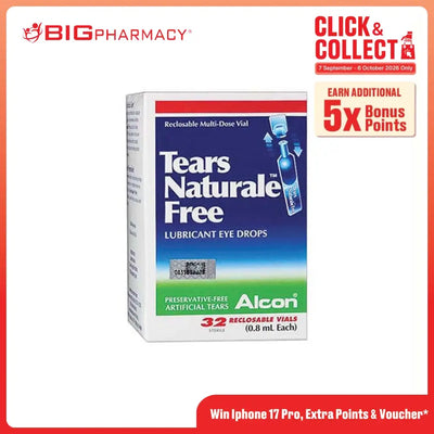TEARS NATURALE FREE 0.8ML 32S