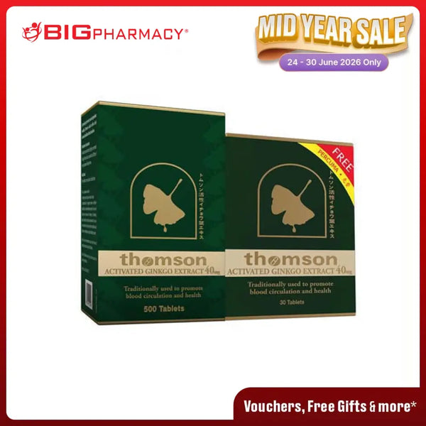 THOMSON GINKGO 40MG 500S + 30S