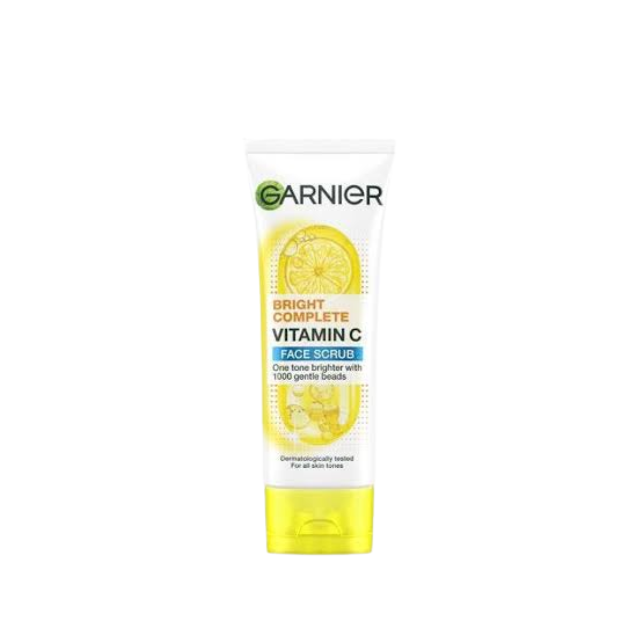 GARNIER BRIGHT COMPLETE BRIGHTENING SCRUB WASH 100ML