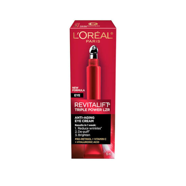 LOREAL RE-LIFT TRIPLE POWER EYE CREAM 15ML (NEW)