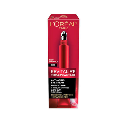 LOREAL RE-LIFT TRIPLE POWER EYE CREAM 15ML (NEW)