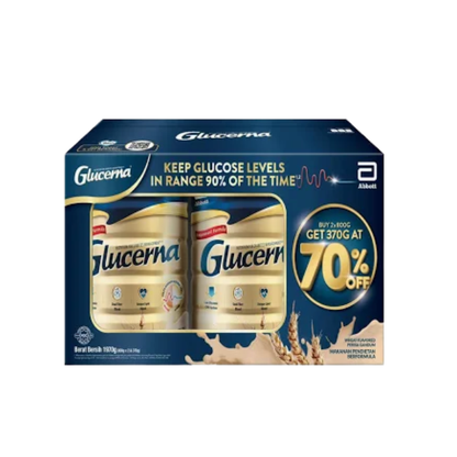 GLUCERNA WHEAT 1.97KG VALUE PACK (800GX2+370G)